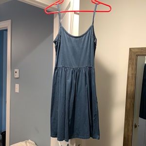 Blue sun dress